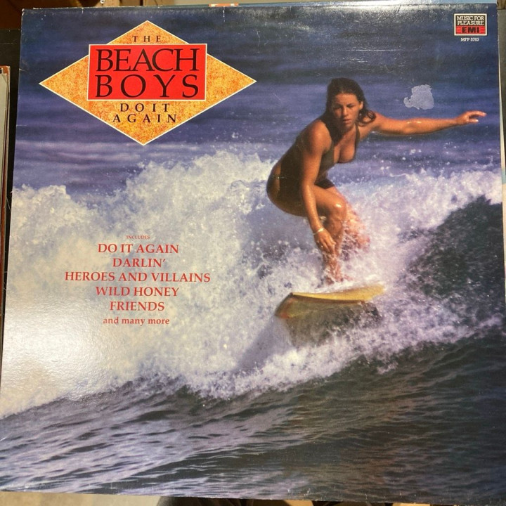 Beach Boys - Do It Again (UK/1986) LP (VG+/VG+) -pop rock-